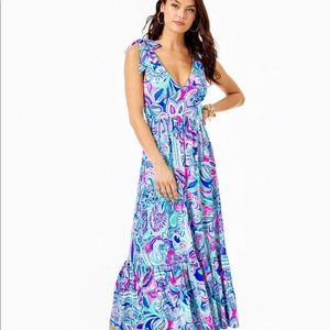 NWT Lilly Maxine Midi Dress Living the Dream